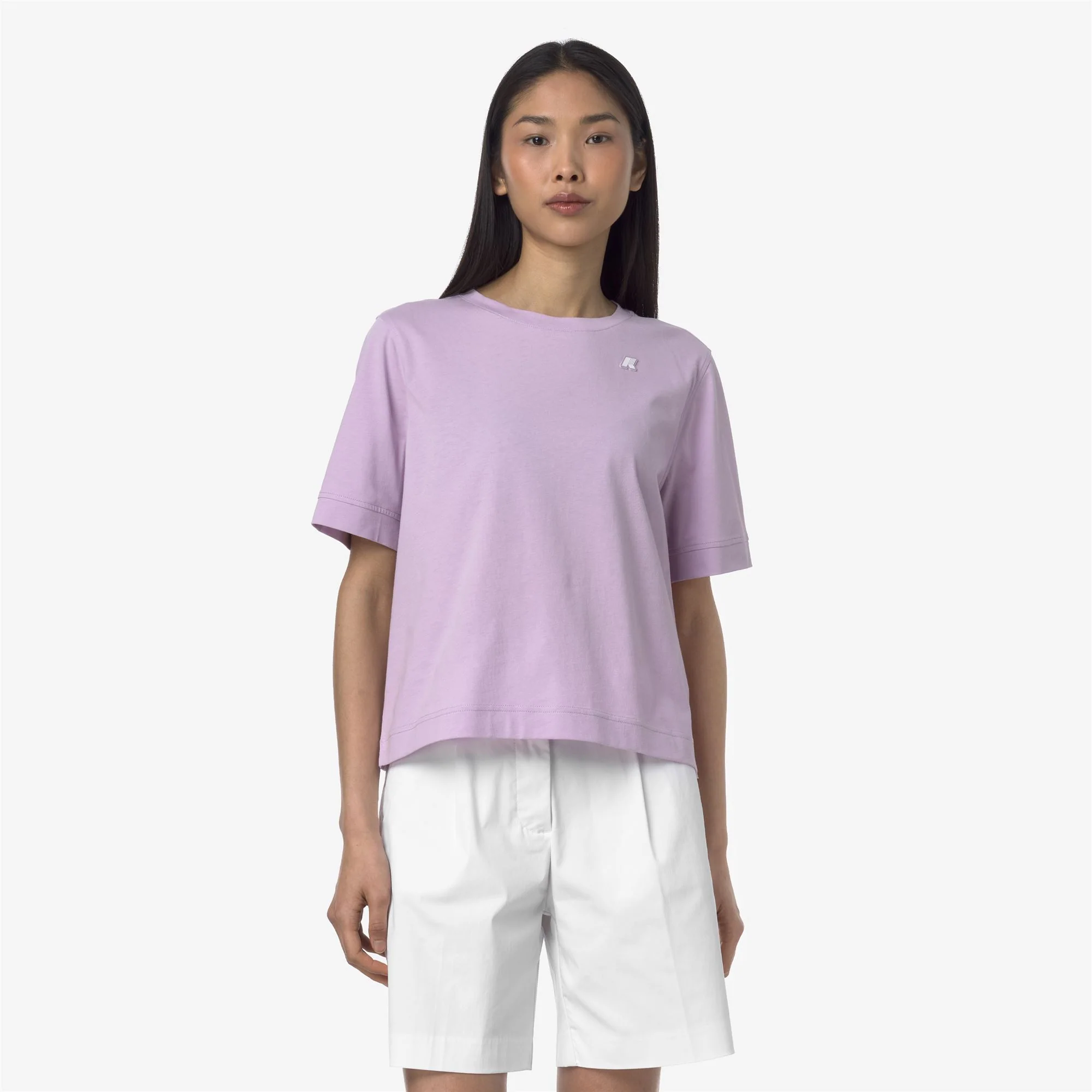 SELUNE JERSEY - T-ShirtsTop - T-Shirt - Woman - VIOLET LT LILAC - Image 3