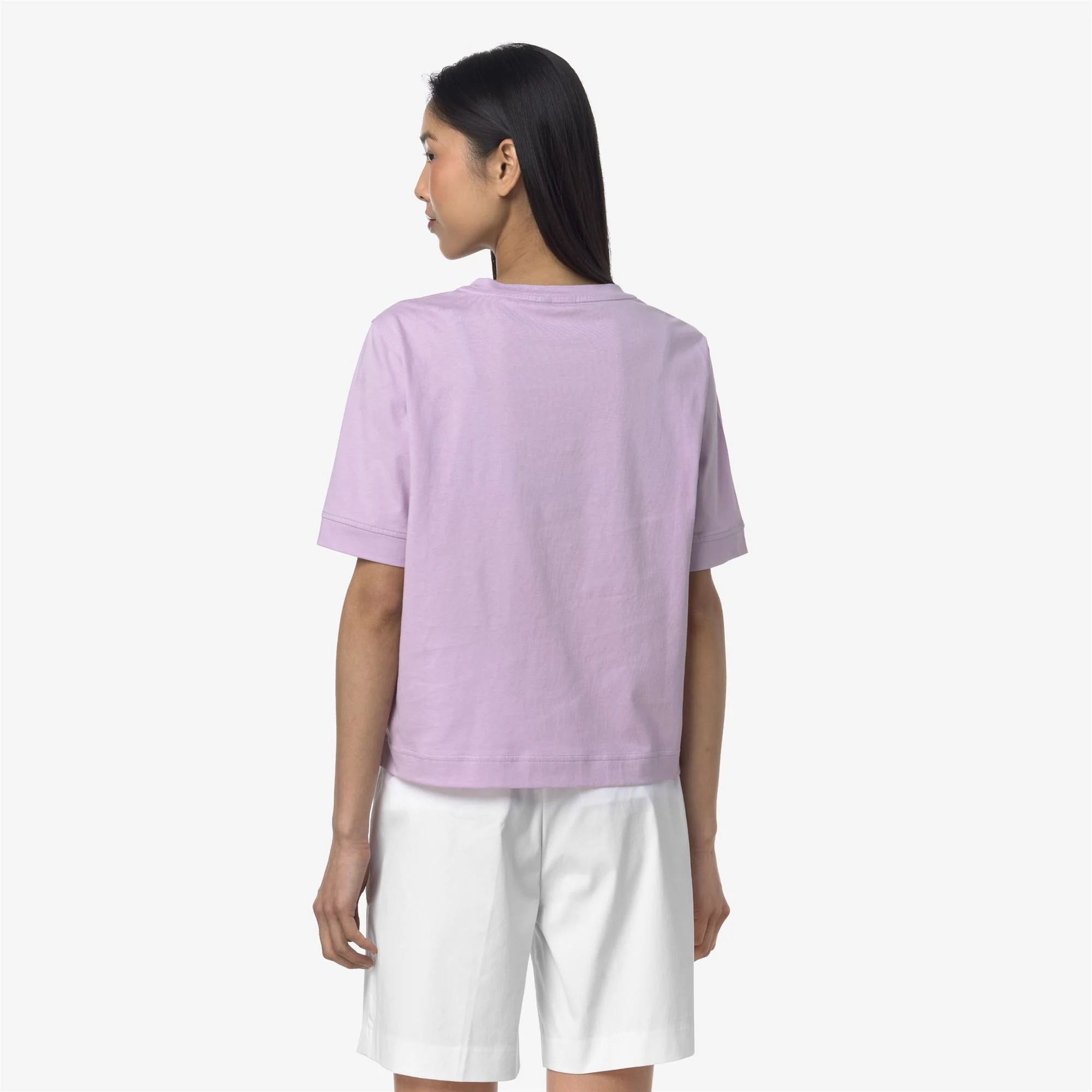 SELUNE JERSEY - T-ShirtsTop - T-Shirt - Woman - VIOLET LT LILAC - Image 5